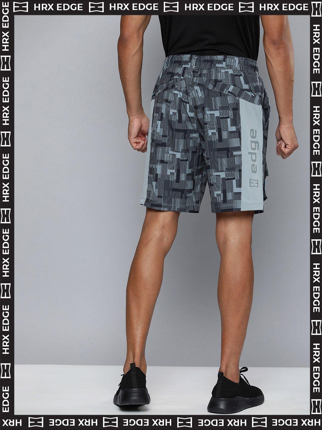 hrx by hrithik roshan edge men tradewinds rapid-dry aop shorts