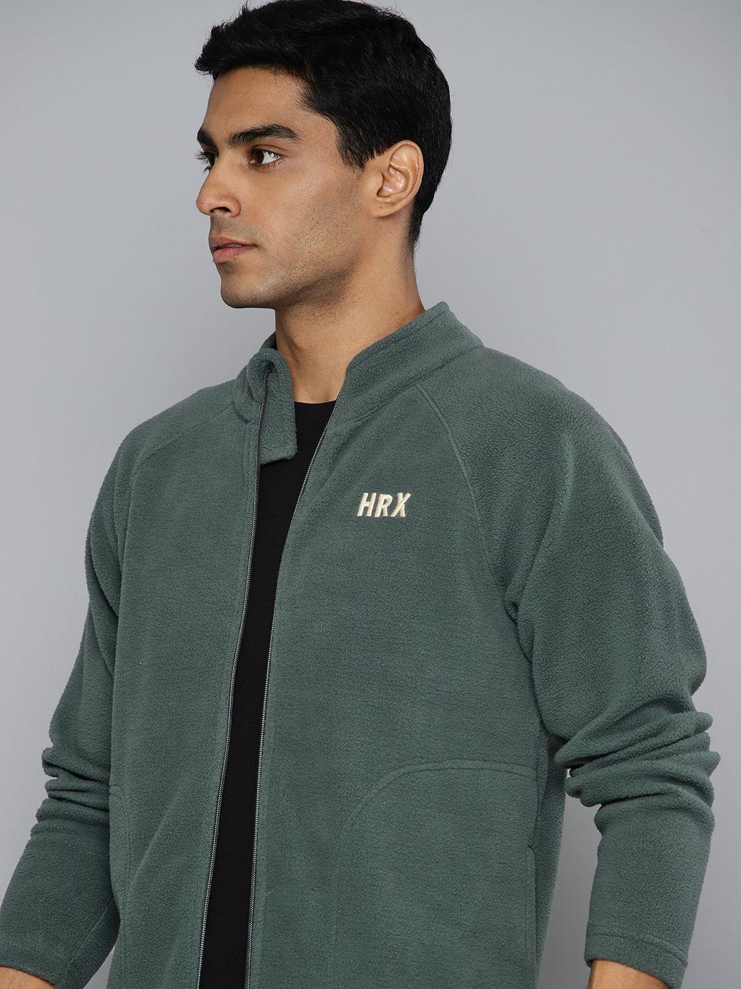 hrx by hrithik roshan fleece outdoor sweatshirt