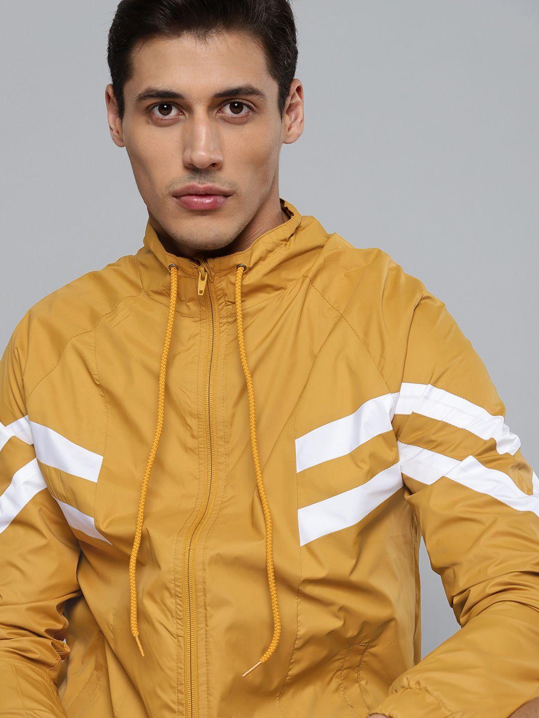 hrx by hrithik roshan football men light rapid-dry solid sports jacket