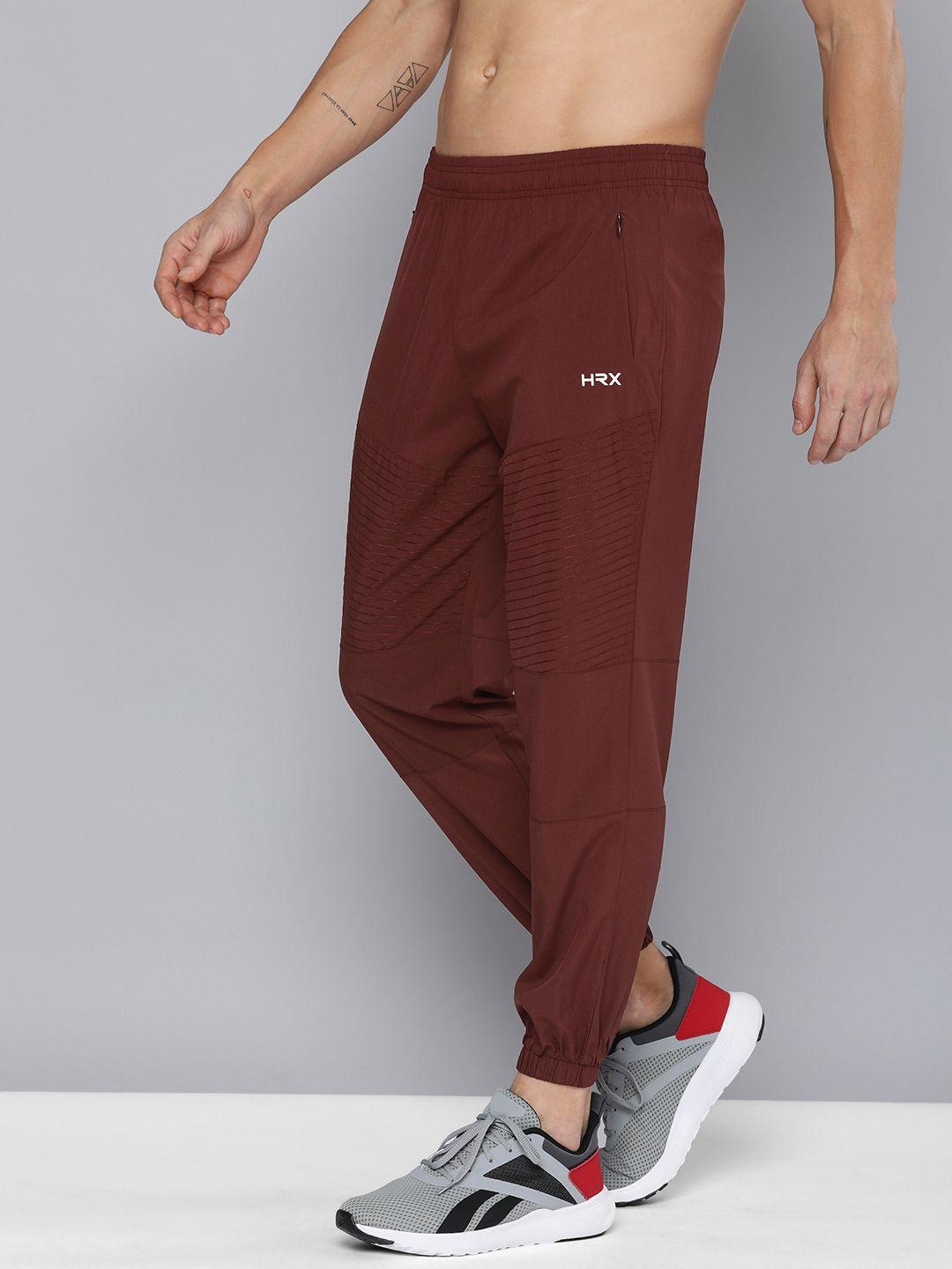 hrx by hrithik roshan men antimicrobial finish rapid-dry training joggers track pants