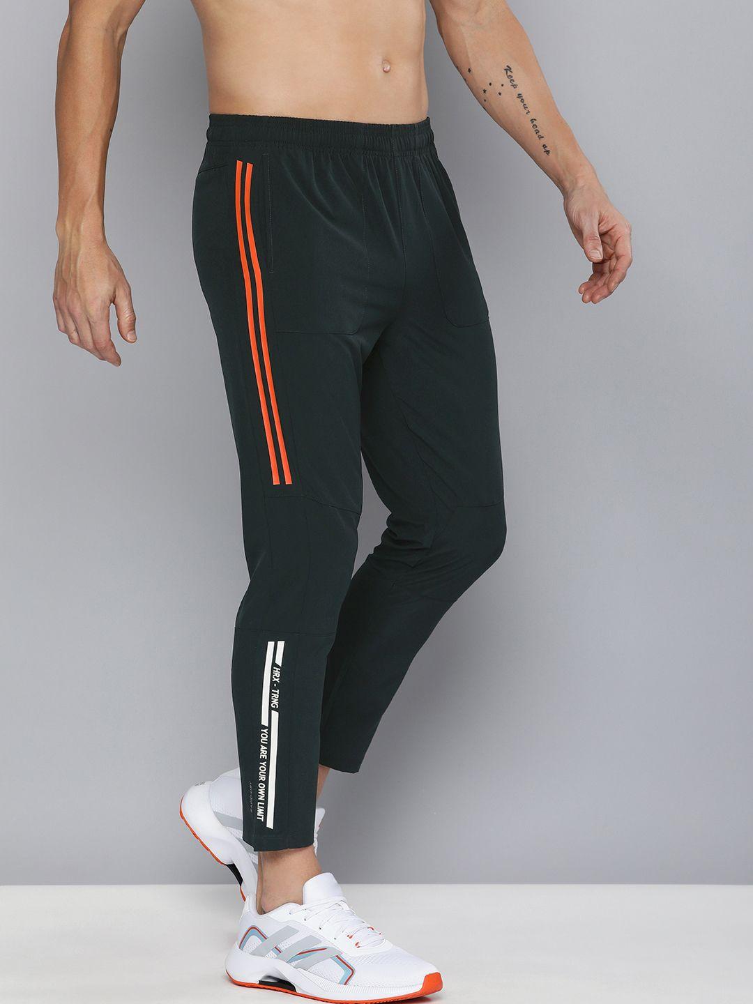 hrx by hrithik roshan men antimicrobial finish rapid-dry training regular track pants