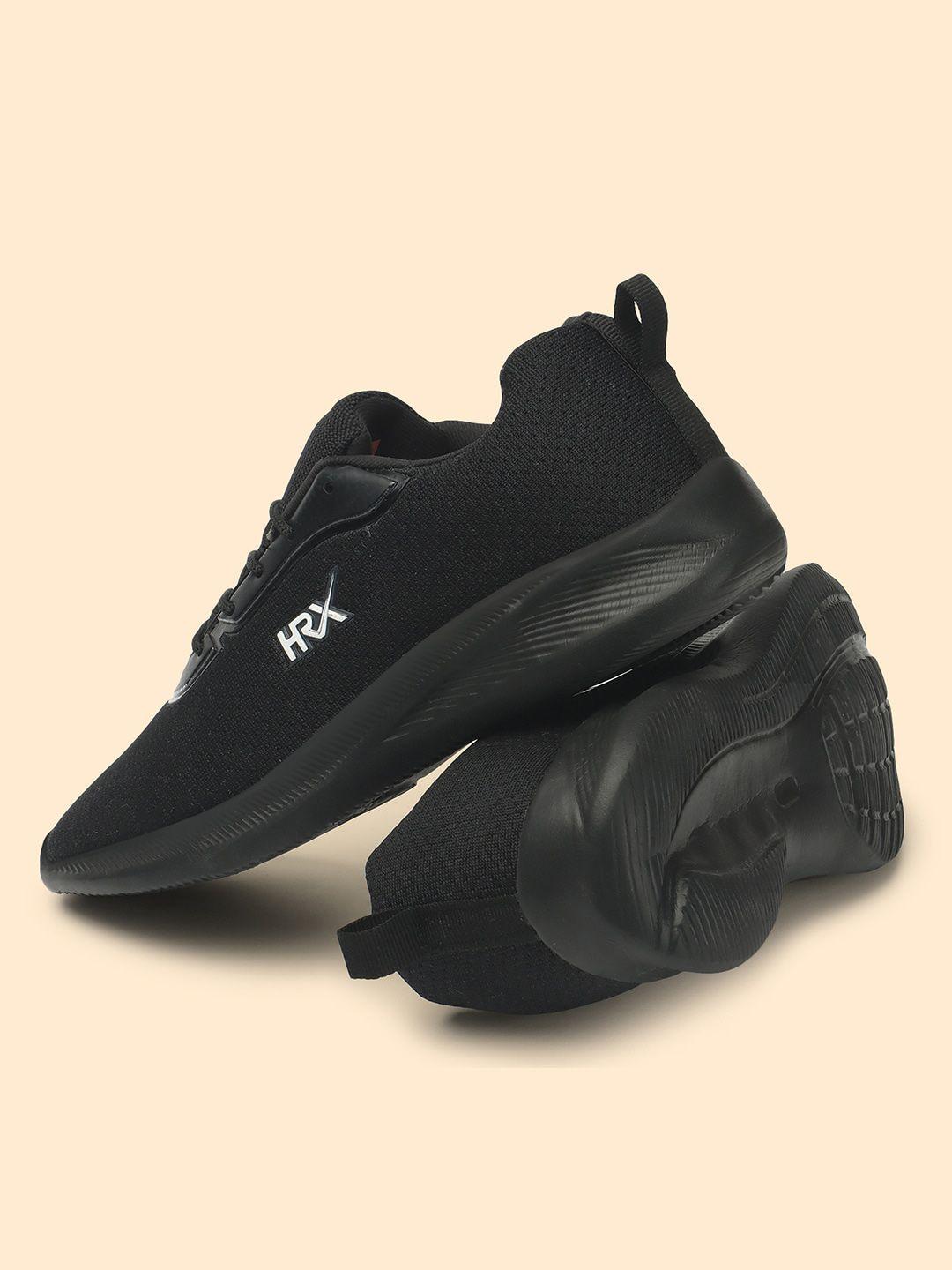 hrx by hrithik roshan men black sneakers