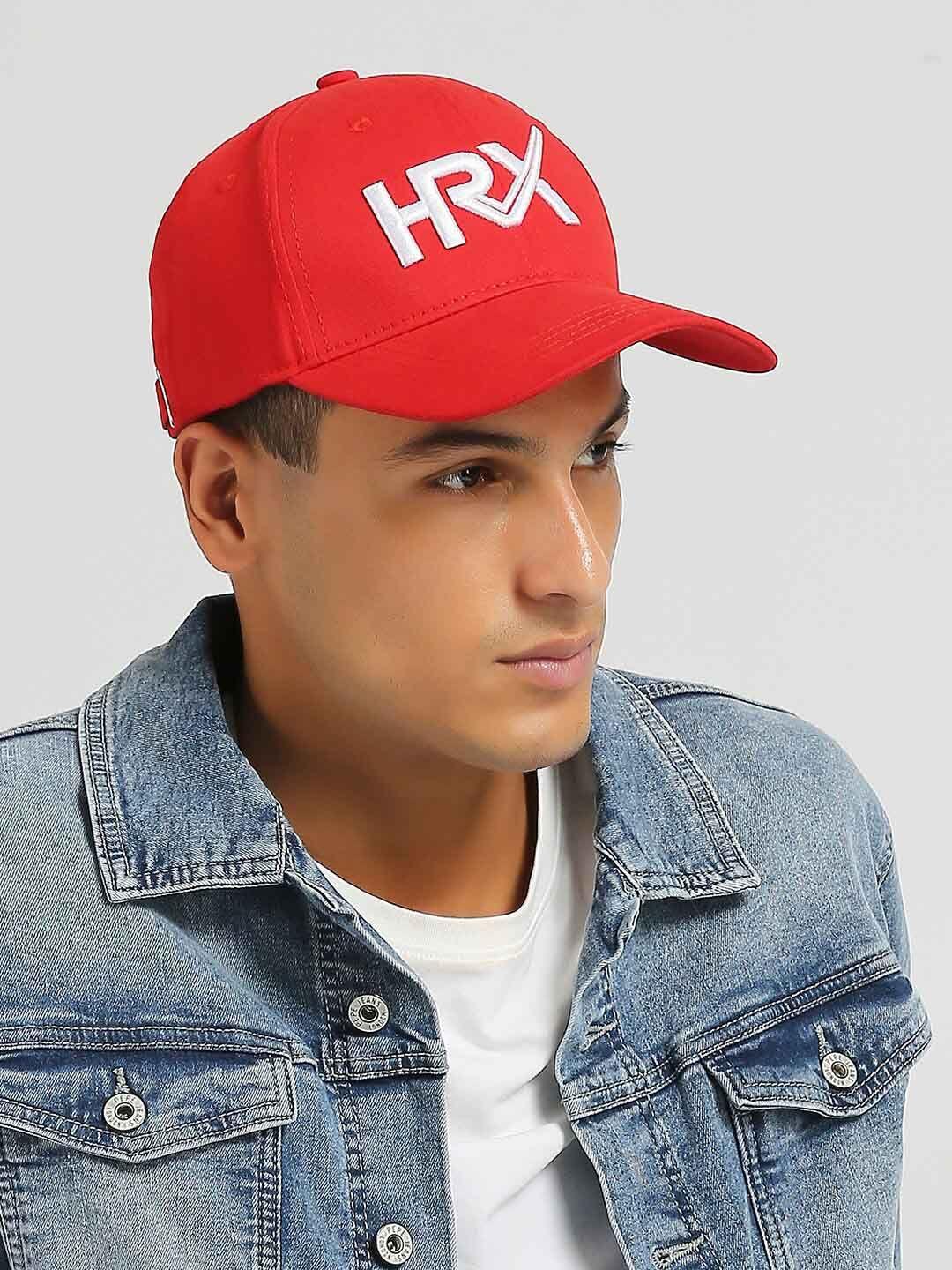 hrx by hrithik roshan men embroidered baseball cap