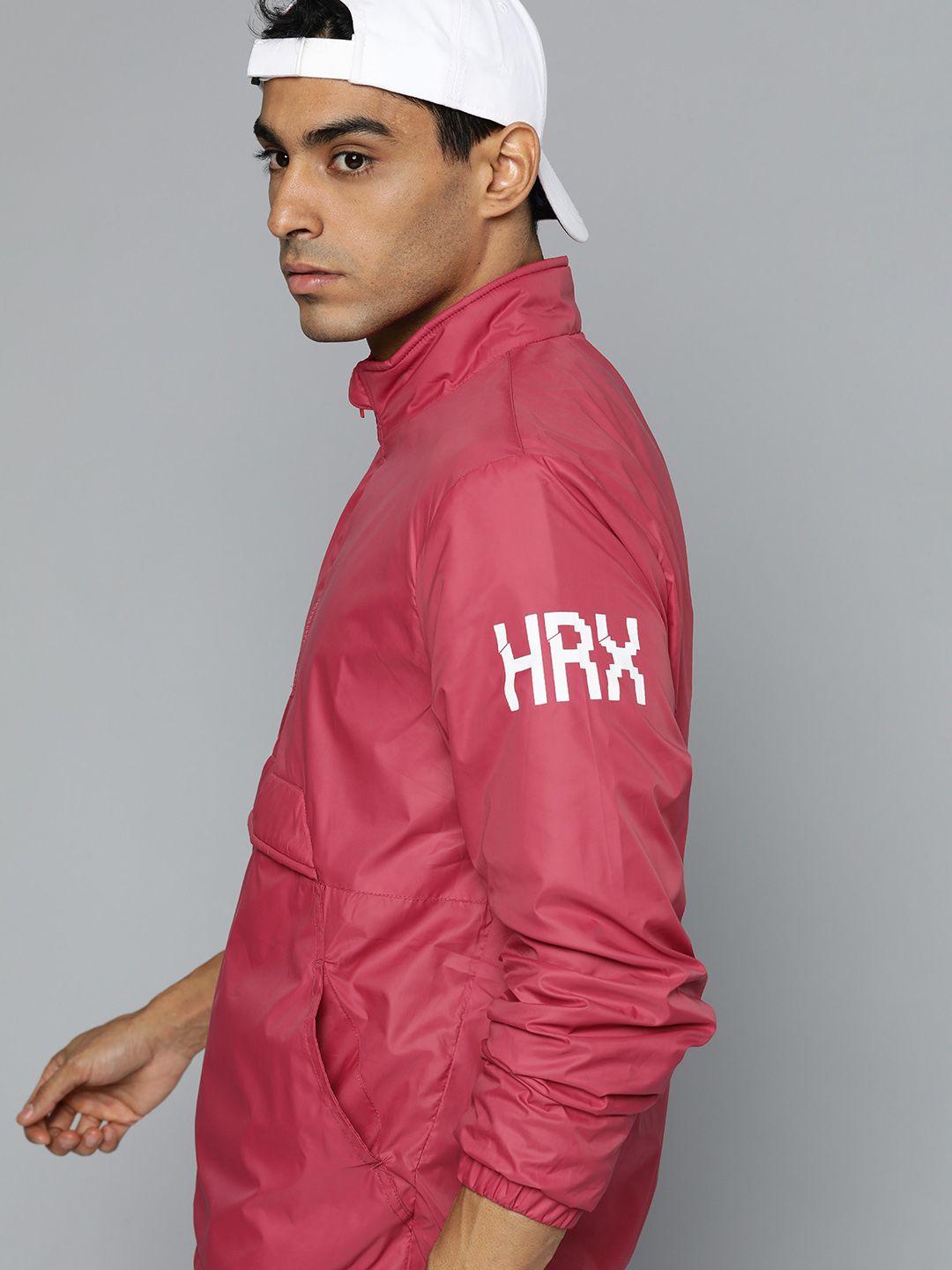 hrx by hrithik roshan men pink tailored jacket