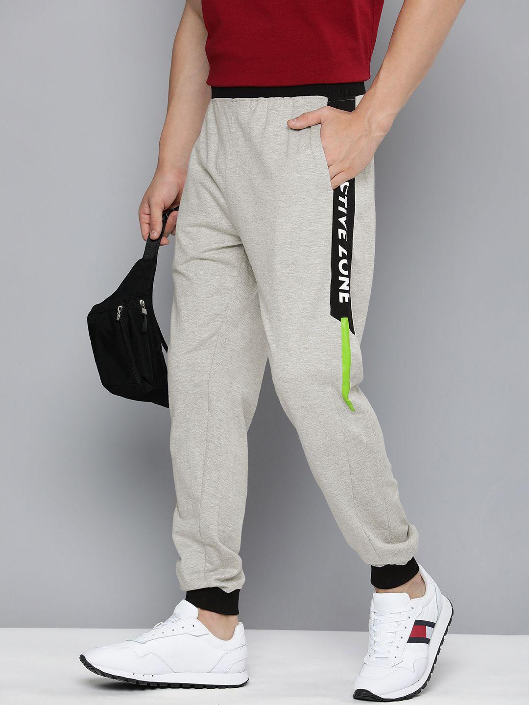 hrx by hrithik roshan men printed regular fit joggers