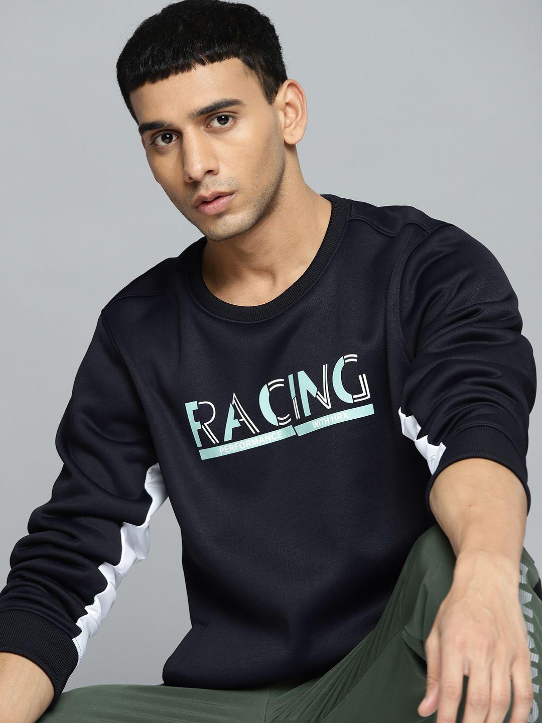 hrx by hrithik roshan men printed sweatshirt