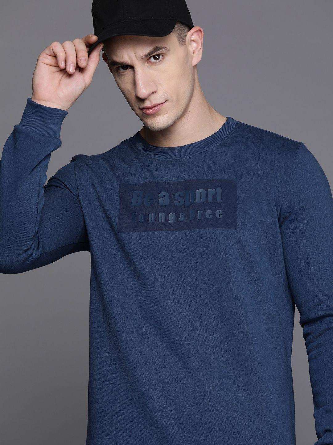 hrx by hrithik roshan men printed sweatshirt