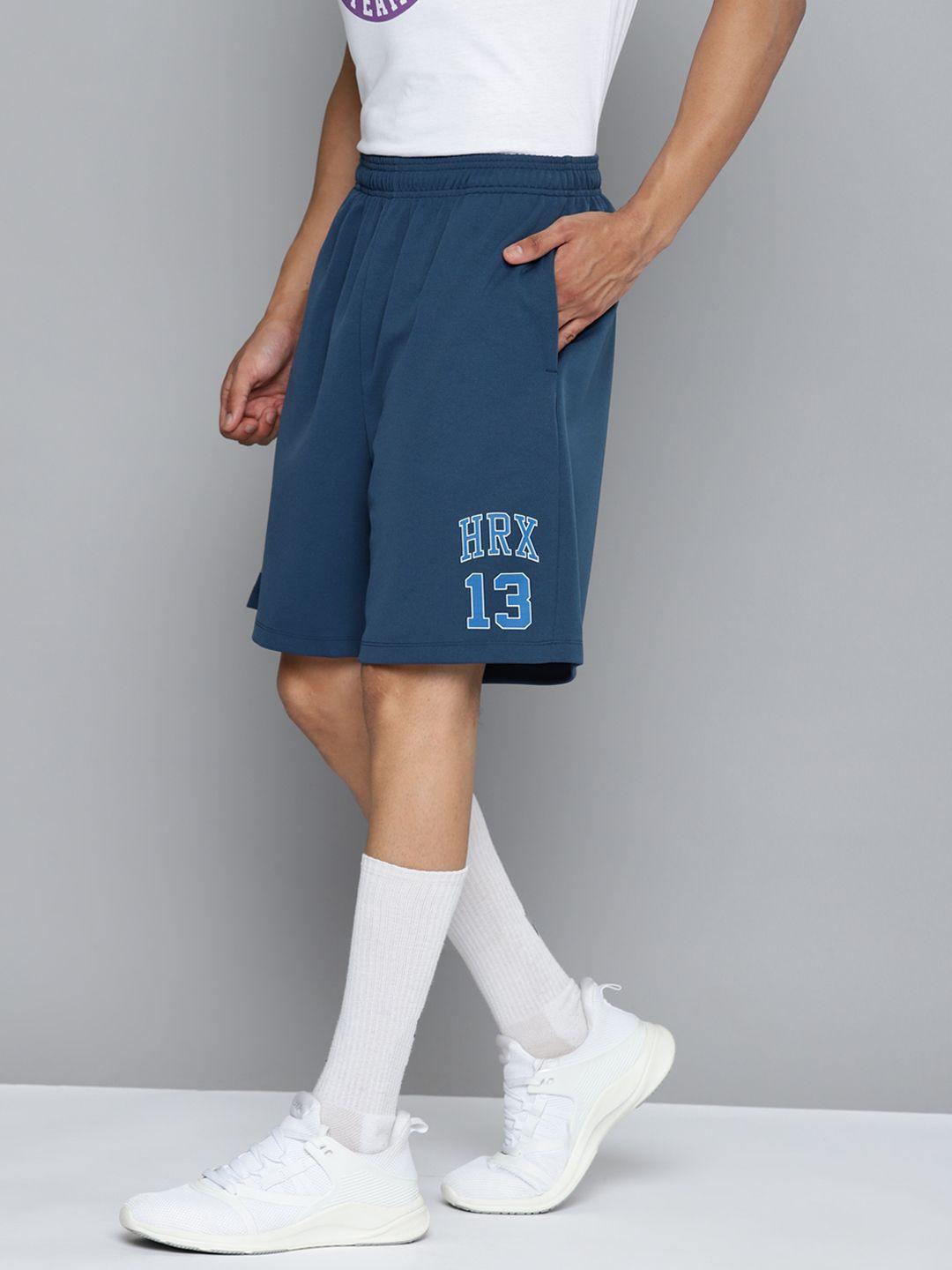hrx by hrithik roshan men rapid-dry high-rise basket ball shorts