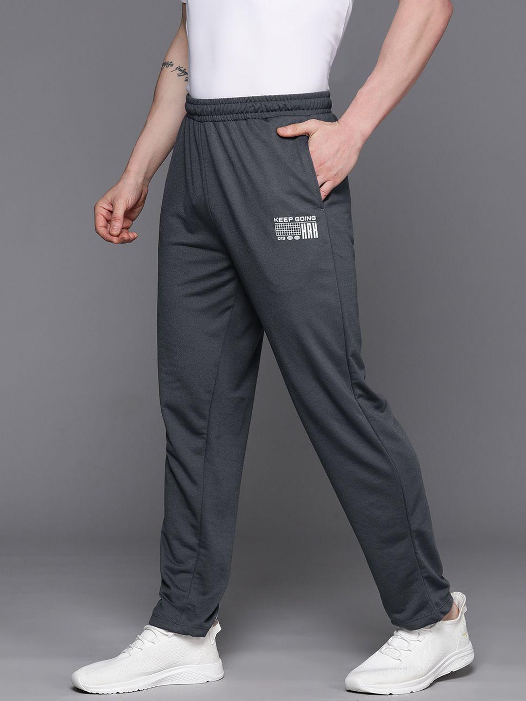 hrx by hrithik roshan men solid lifestyle track pants