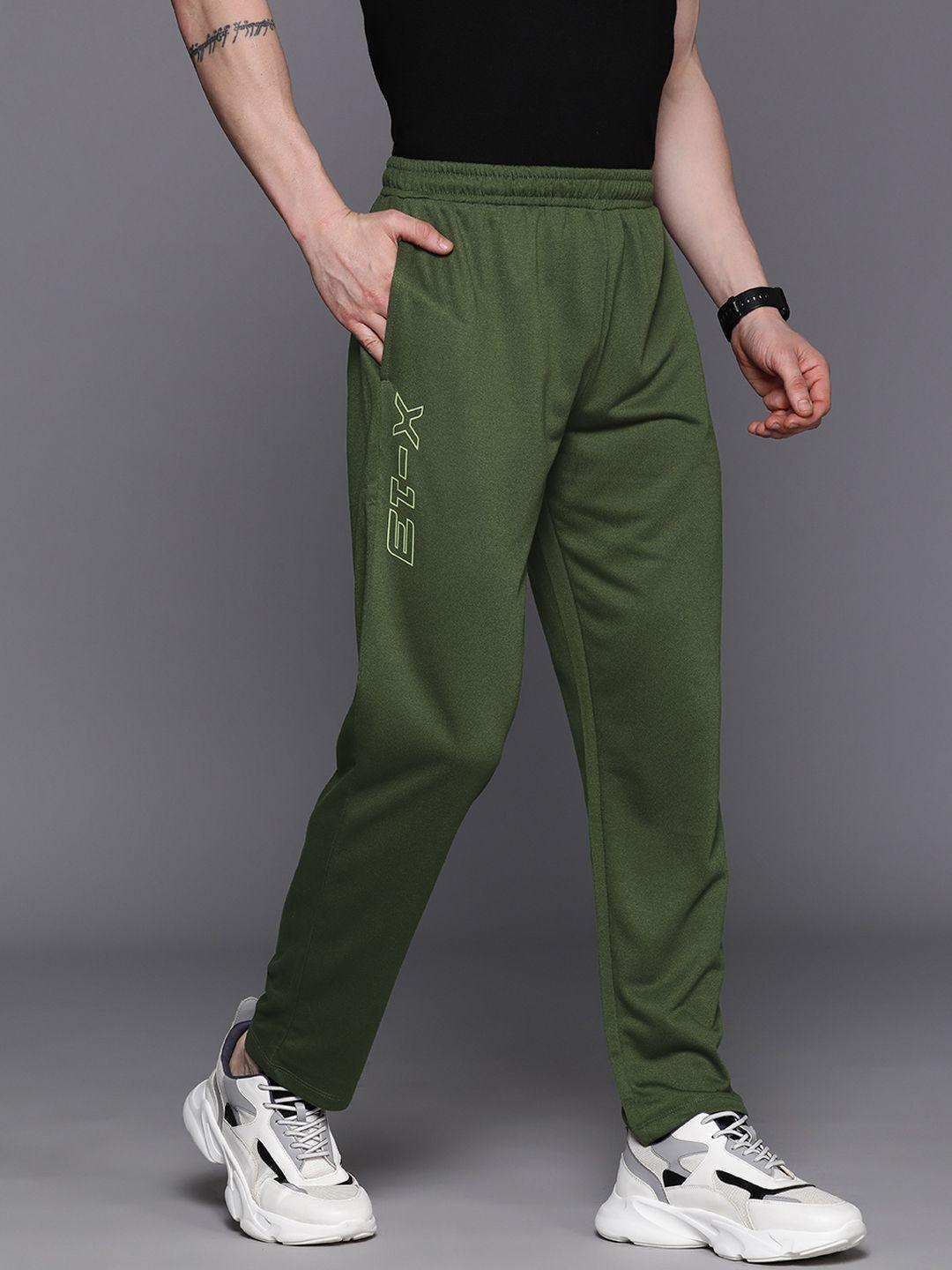 hrx by hrithik roshan men solid lifestyle track pants