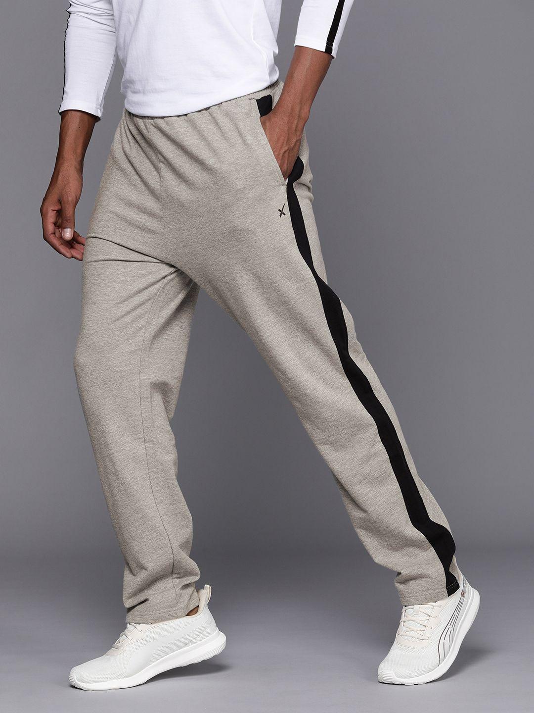 hrx by hrithik roshan men striped trackpants