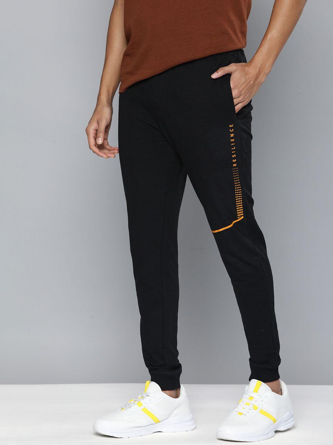 hrx by hrithik roshan men typography regular fit joggers