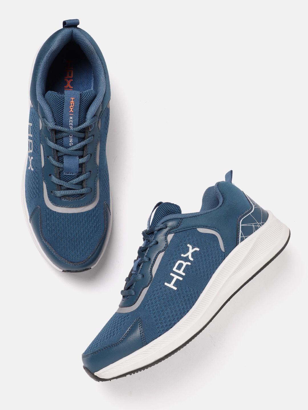 hrx by hrithik roshan men woven design running shoes