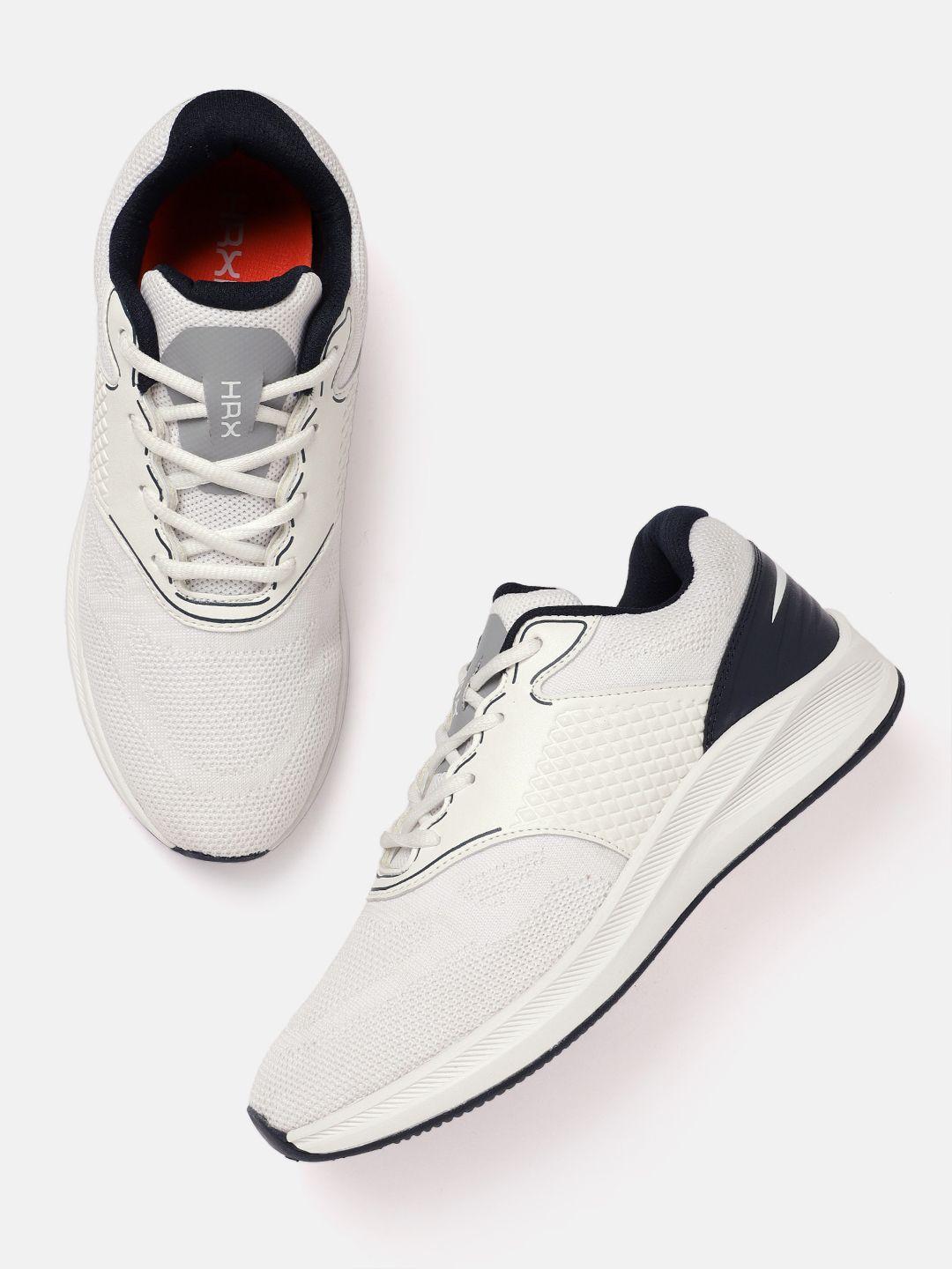 hrx by hrithik roshan men woven design running shoes