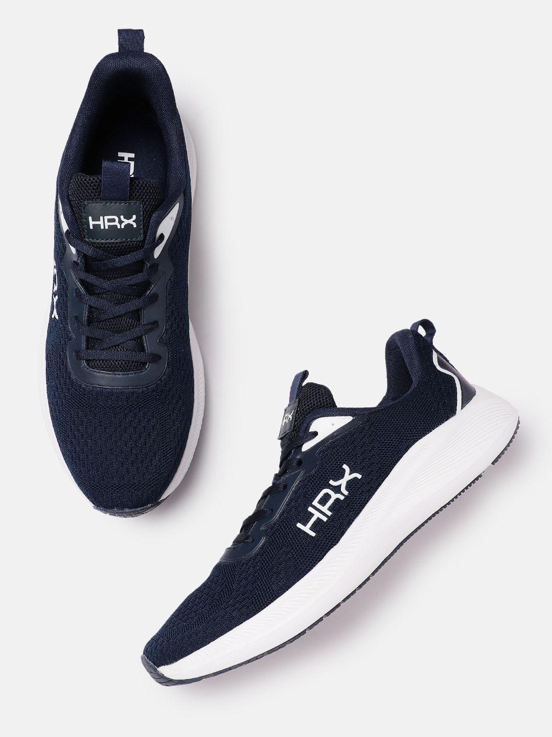 hrx by hrithik roshan men woven design running shoes