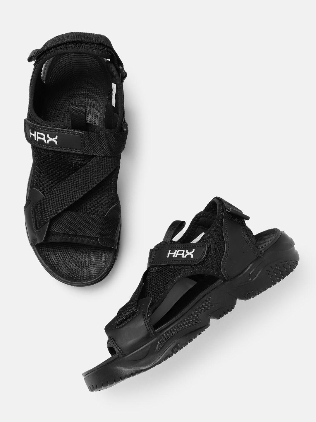 hrx by hrithik roshan men woven design sports sandal