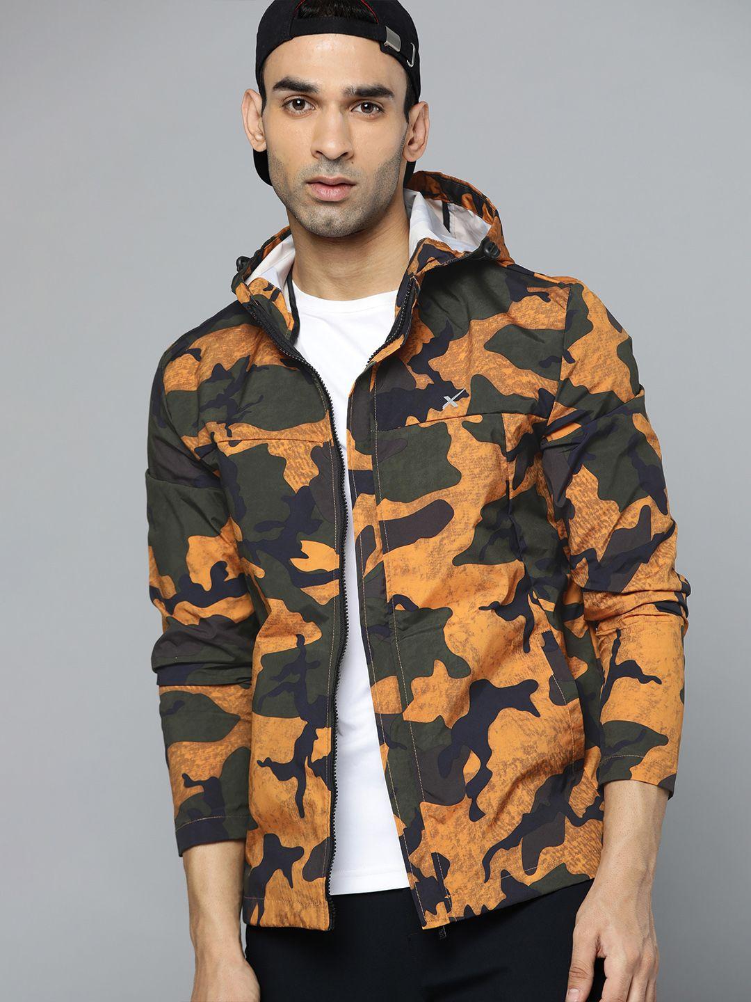 hrx by hrithik roshan outdoor men designer to comment rapid-dry camouflage jackets