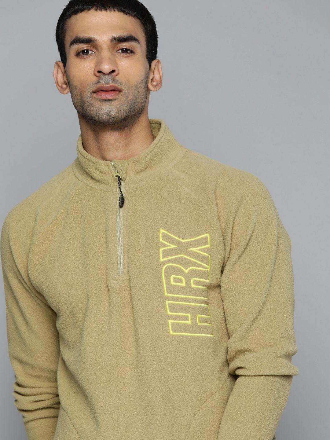 hrx by hrithik roshan outdoor men sponge rapid-dry brand carrier sweatshirt