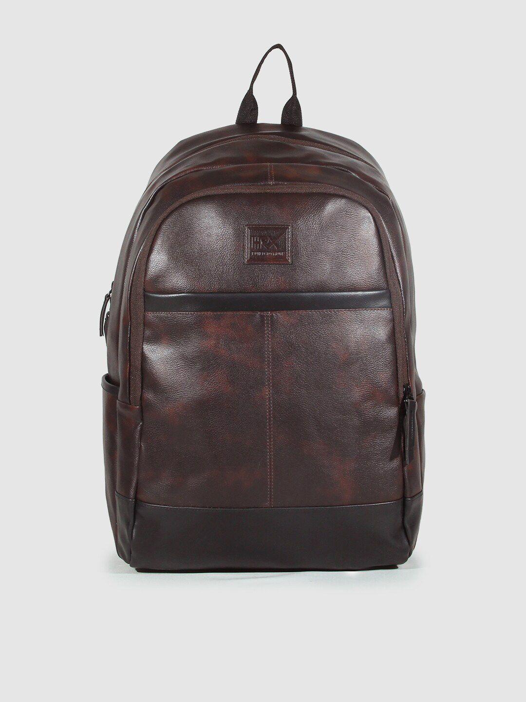 hrx by hrithik roshan padded pu backpack