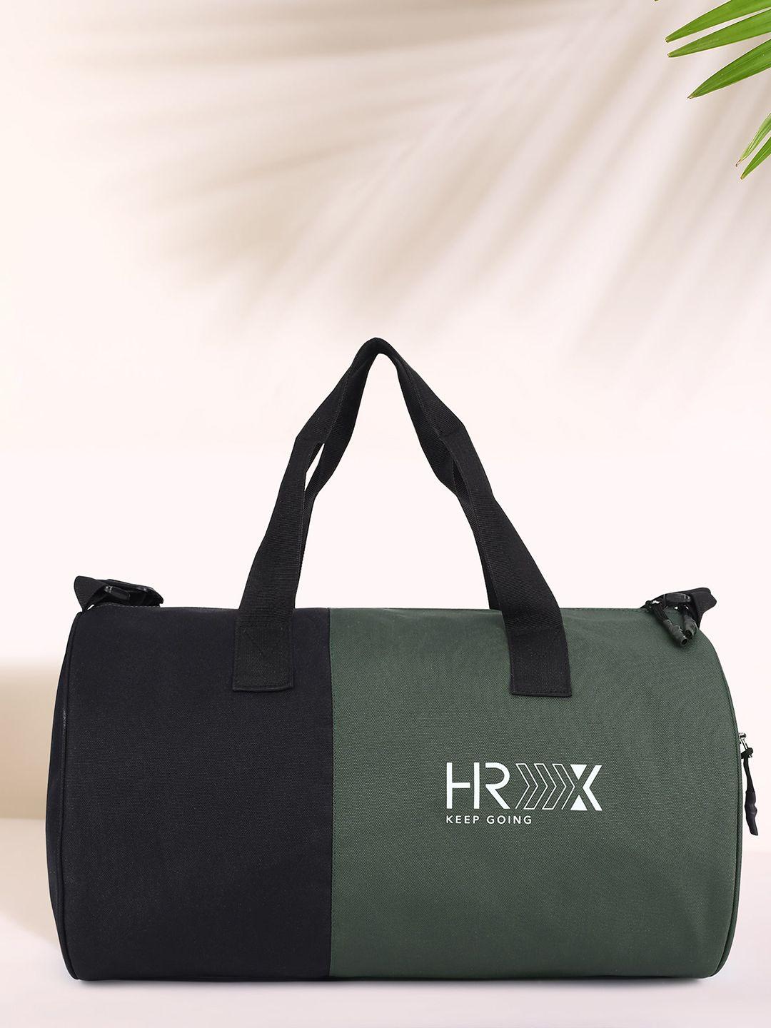 hrx by hrithik roshan printed duffel bag