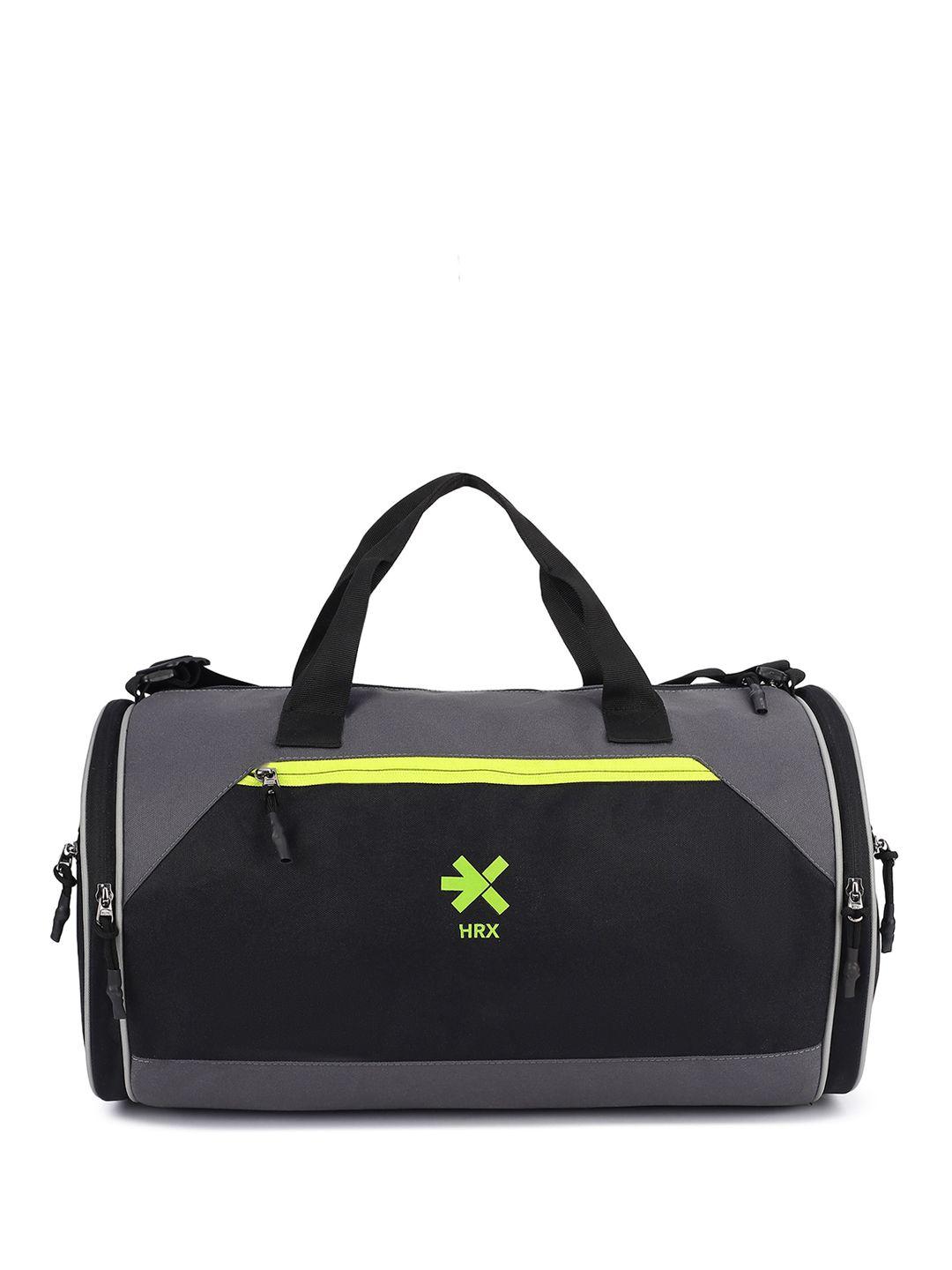 hrx by hrithik roshan printed duffel bag