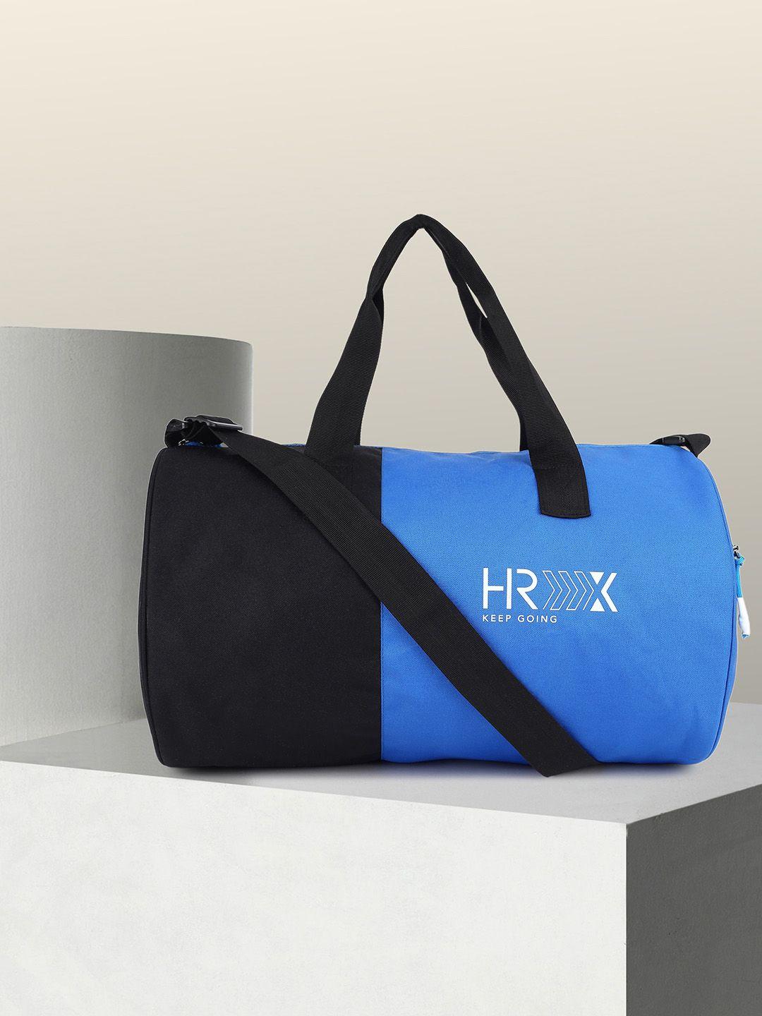 hrx by hrithik roshan printed duffel bag