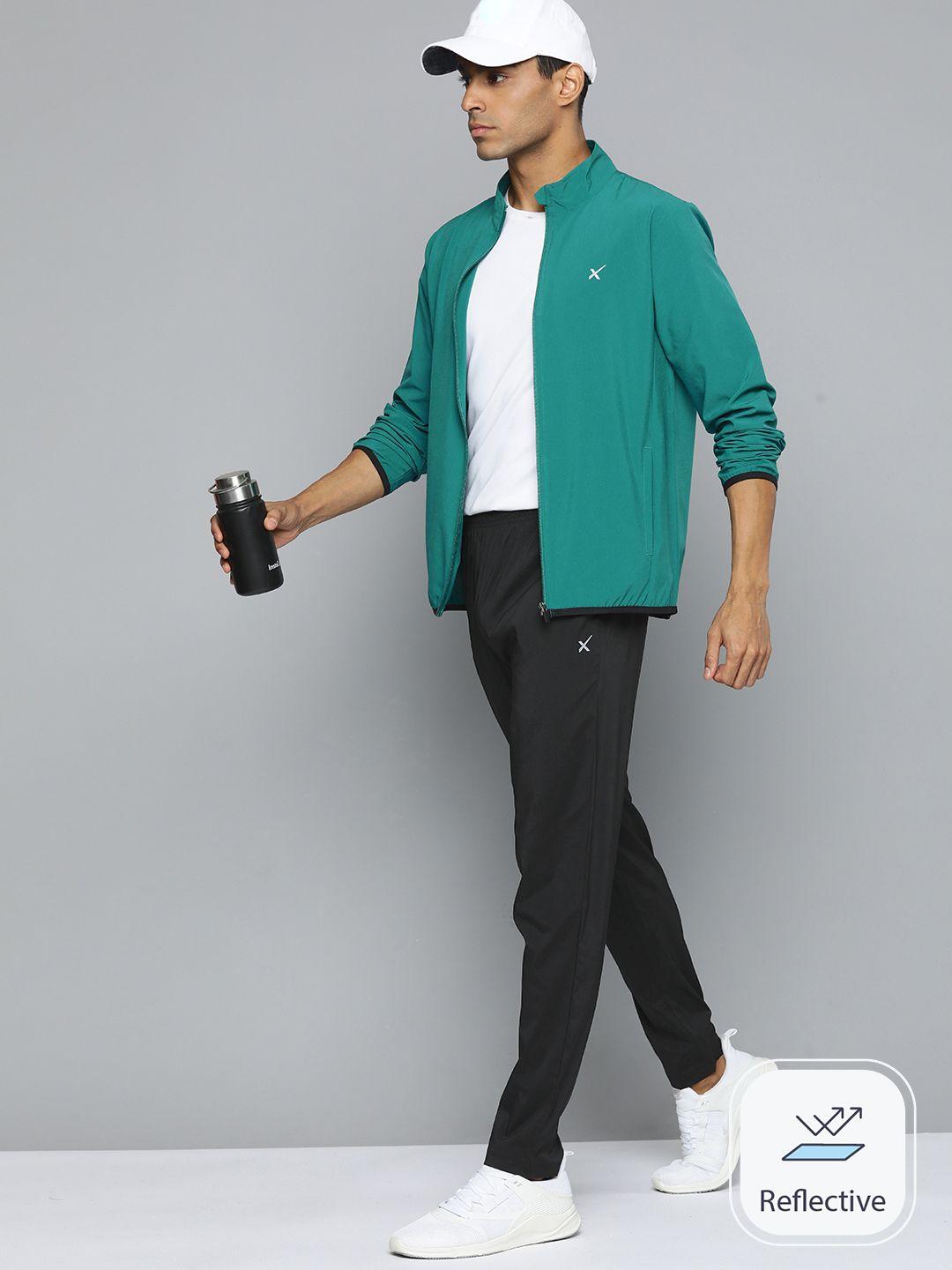 hrx by hrithik roshan rapid-dry antimicrobial running tracksuit