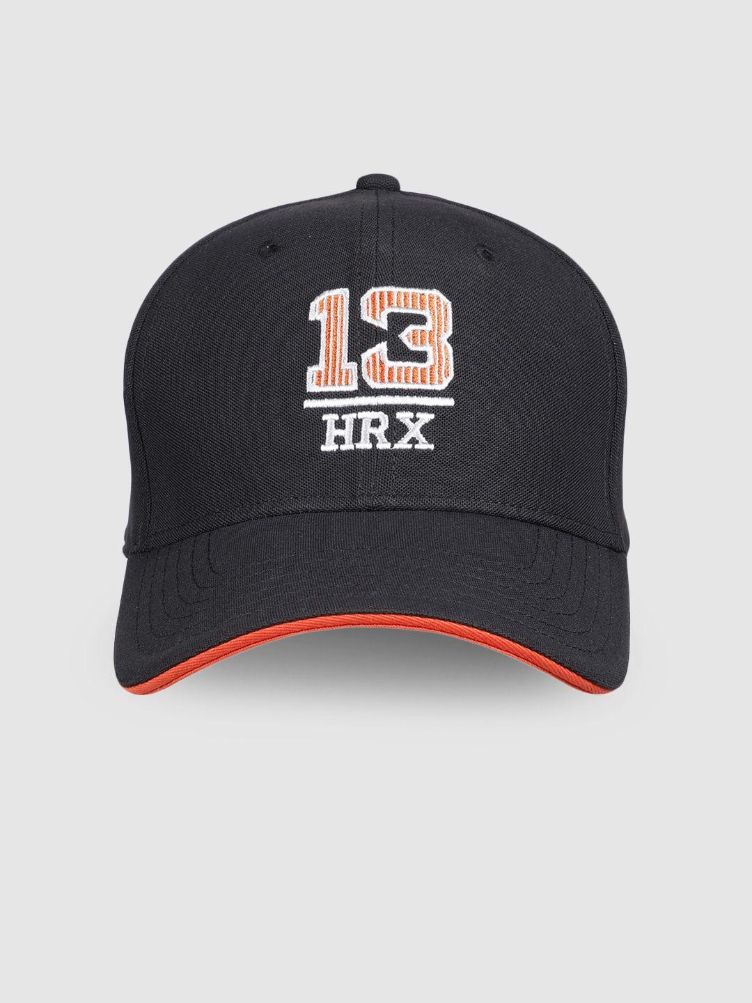 hrx by hrithik roshan unisex black baseball cap