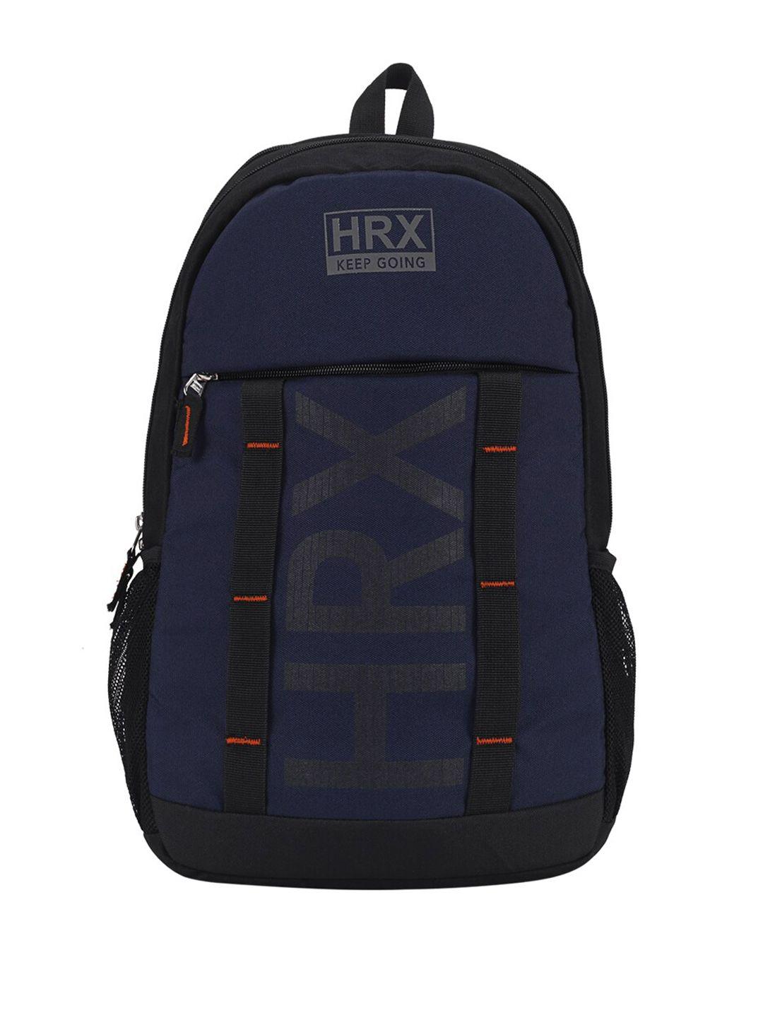 hrx by hrithik roshan unisex brand logo backpack