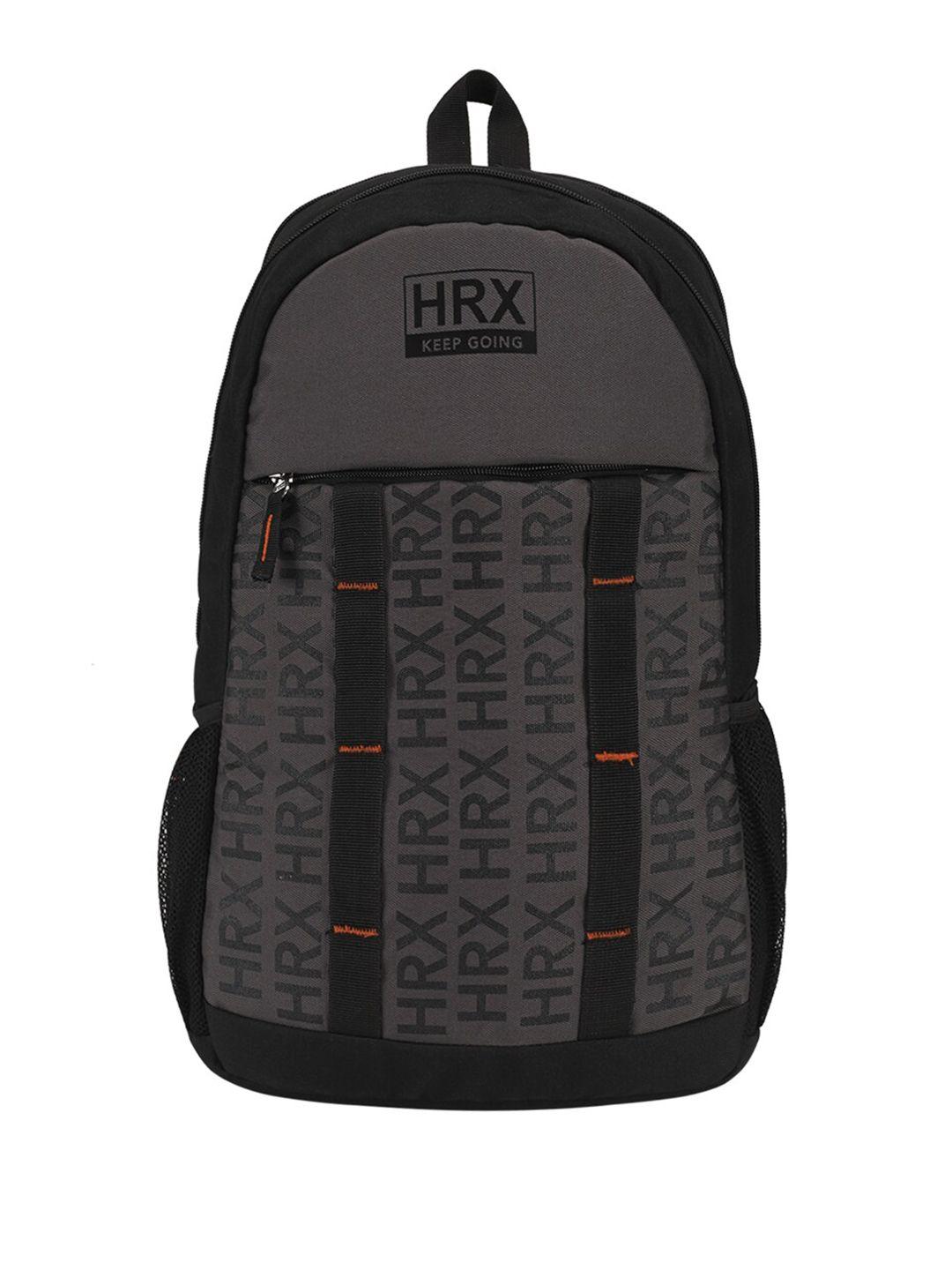 hrx by hrithik roshan unisex brand logo backpack