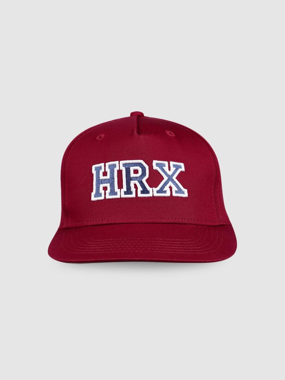 hrx by hrithik roshan unisex maroon snapback cap