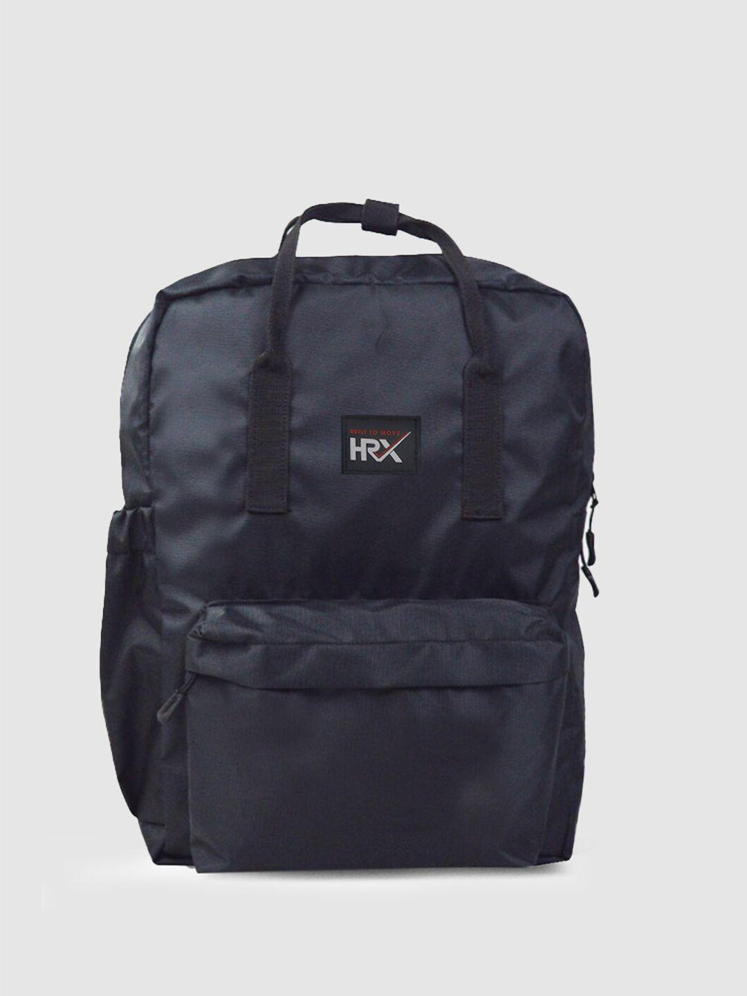 hrx by hrithik roshan unisex navy blue medium backpack