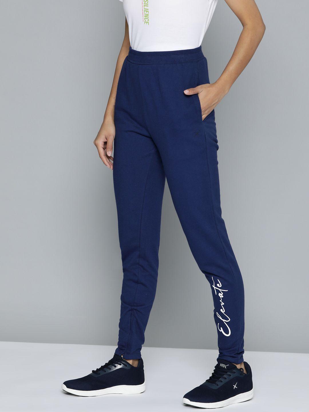 hrx by hrithik roshan women cotton lifestyle track pants