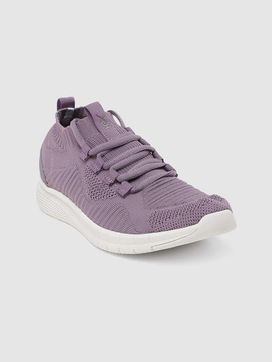 hrx by hrithik roshan women purple running shoes