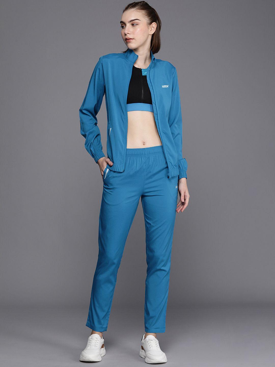 hrx by hrithik roshan women rapid dry antimicrobial running tracksuits