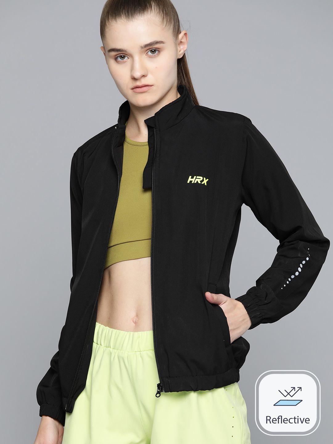 hrx by hrithik roshan women rapid-dry running sporty jacket