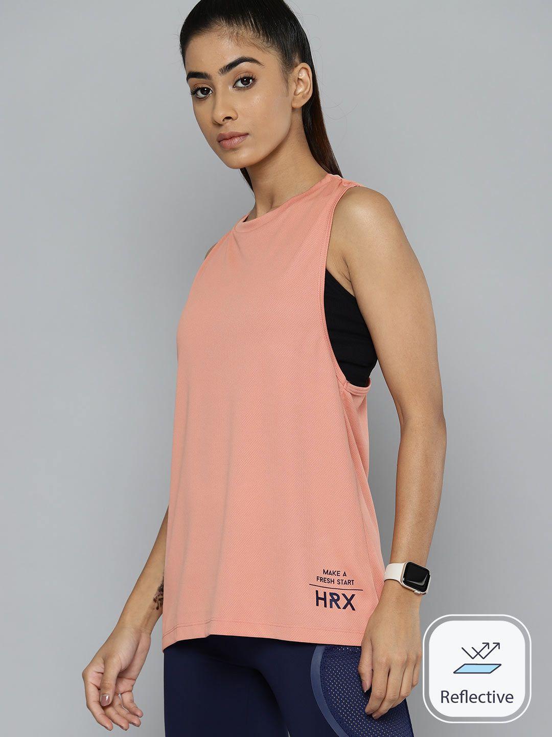 hrx by hrithik roshan women rapid-dry running t-shirt