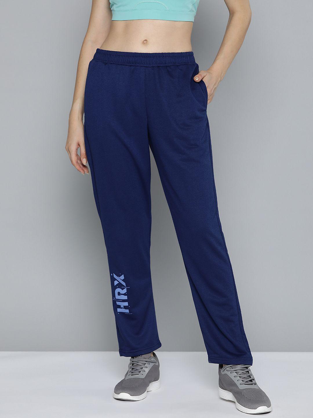 hrx by hrithik roshan women regular fit track pants