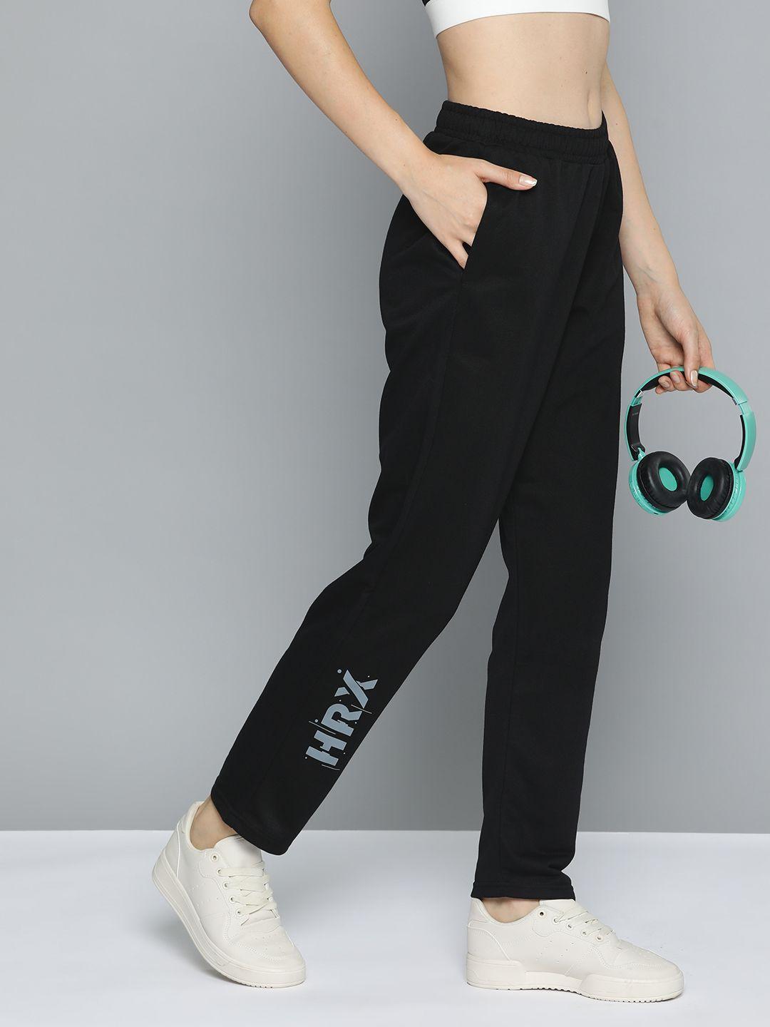 hrx by hrithik roshan women solid lifestyle track pants