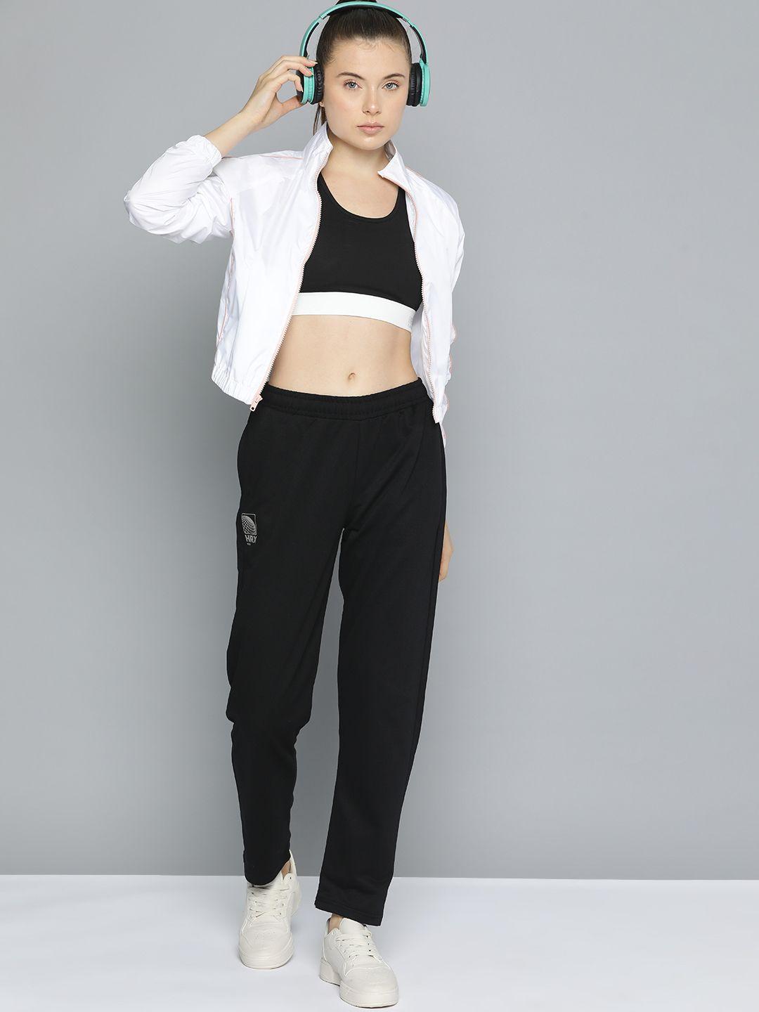hrx by hrithik roshan women solid lifestyle track pants
