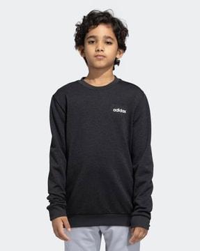 ht5418 brand print sweatshirt