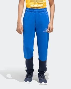 ht8030 colorblock joggers with elasticated waist