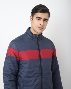 hubb men jackets coats, navy, s