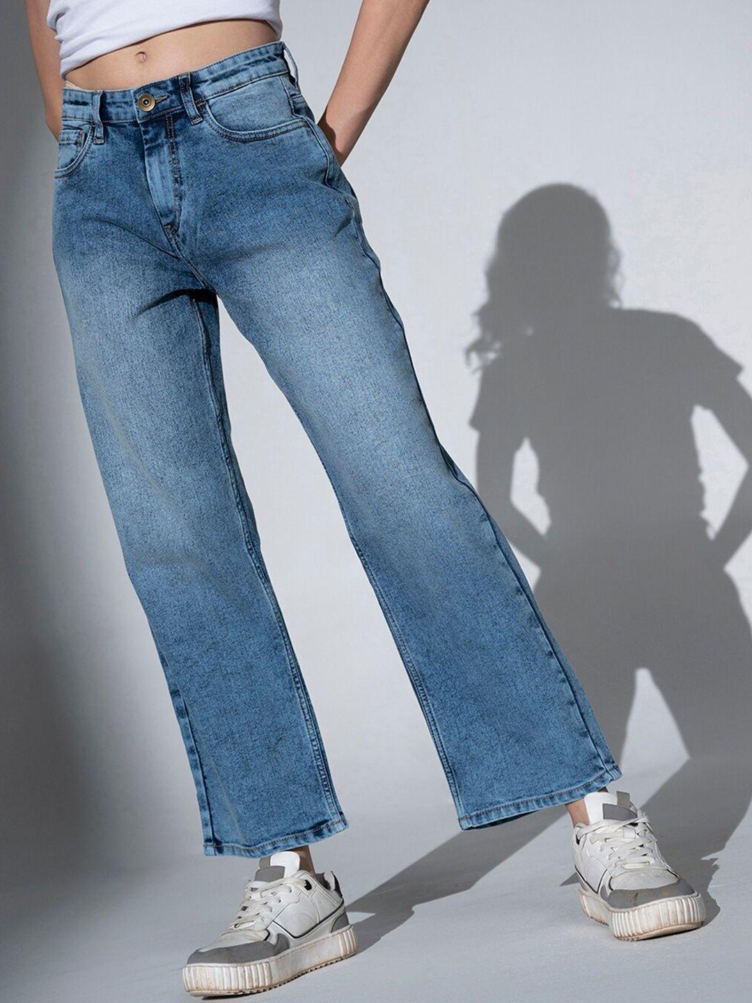 hubberholme women high-rise cotton jeans