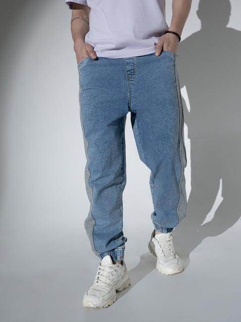 hubberholme blue relaxed fit jogger jeans