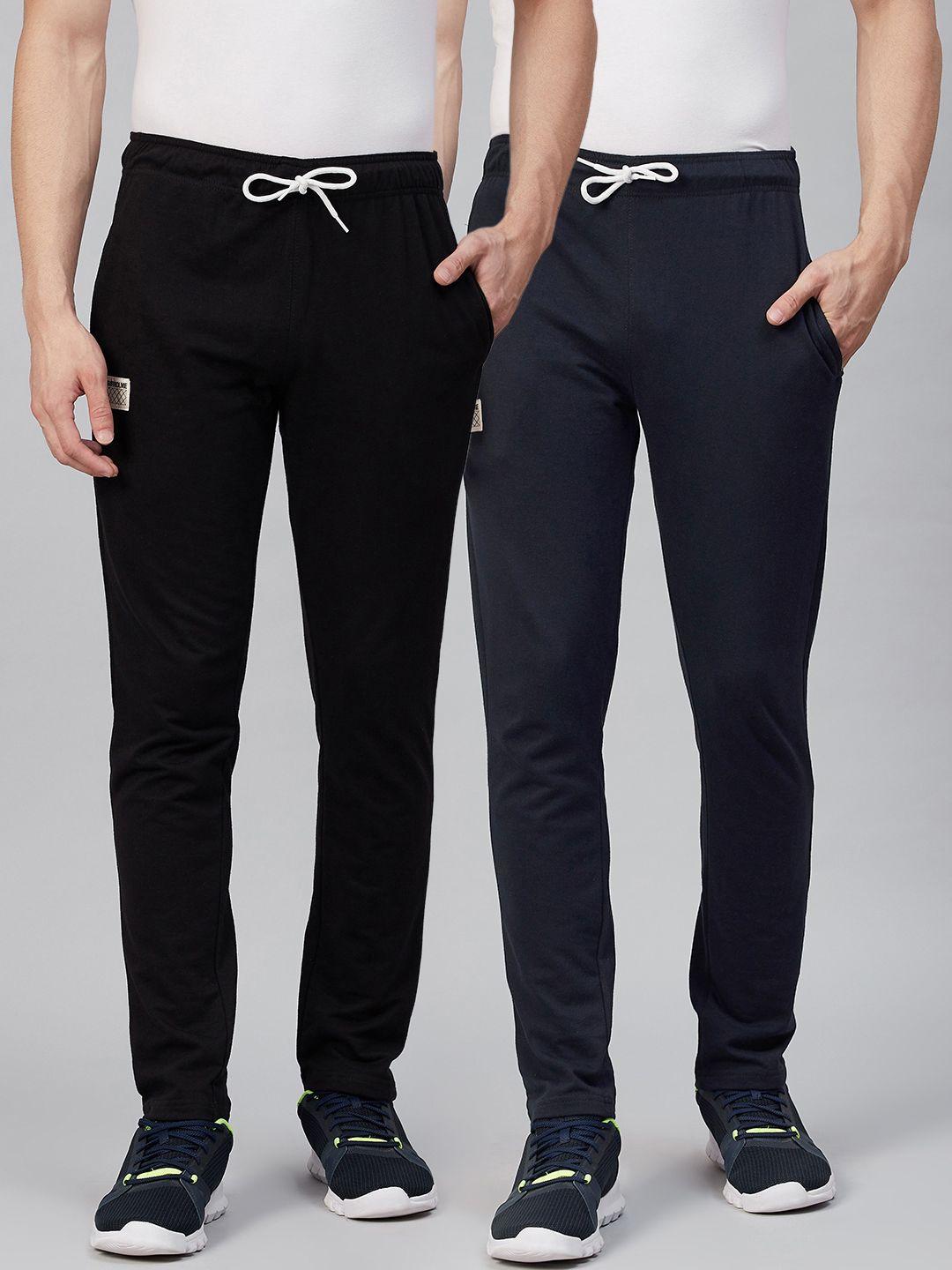 hubberholme men pack of 2 solid track pants