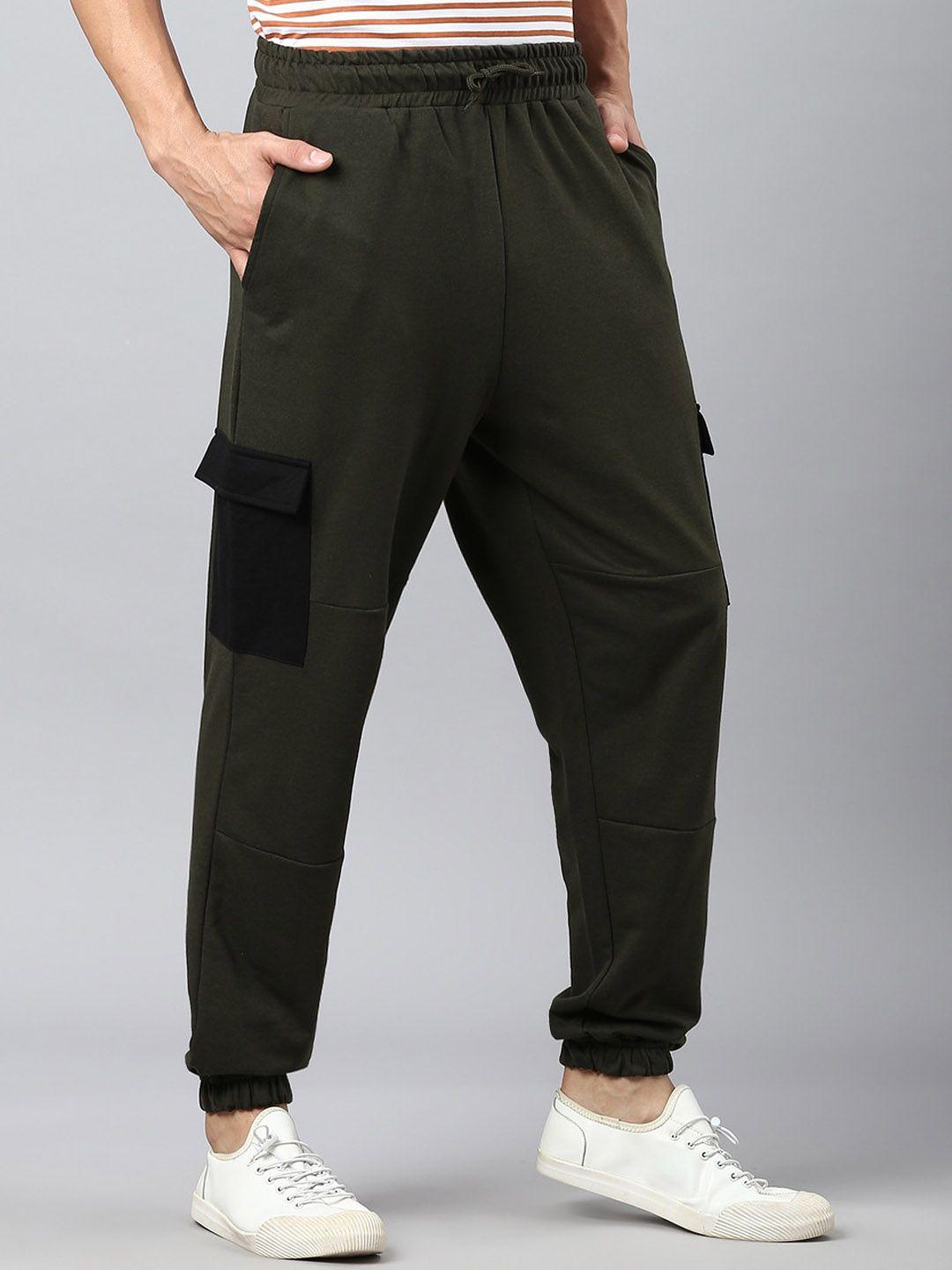 hubberholme men relaxed fit mid-rise joggers