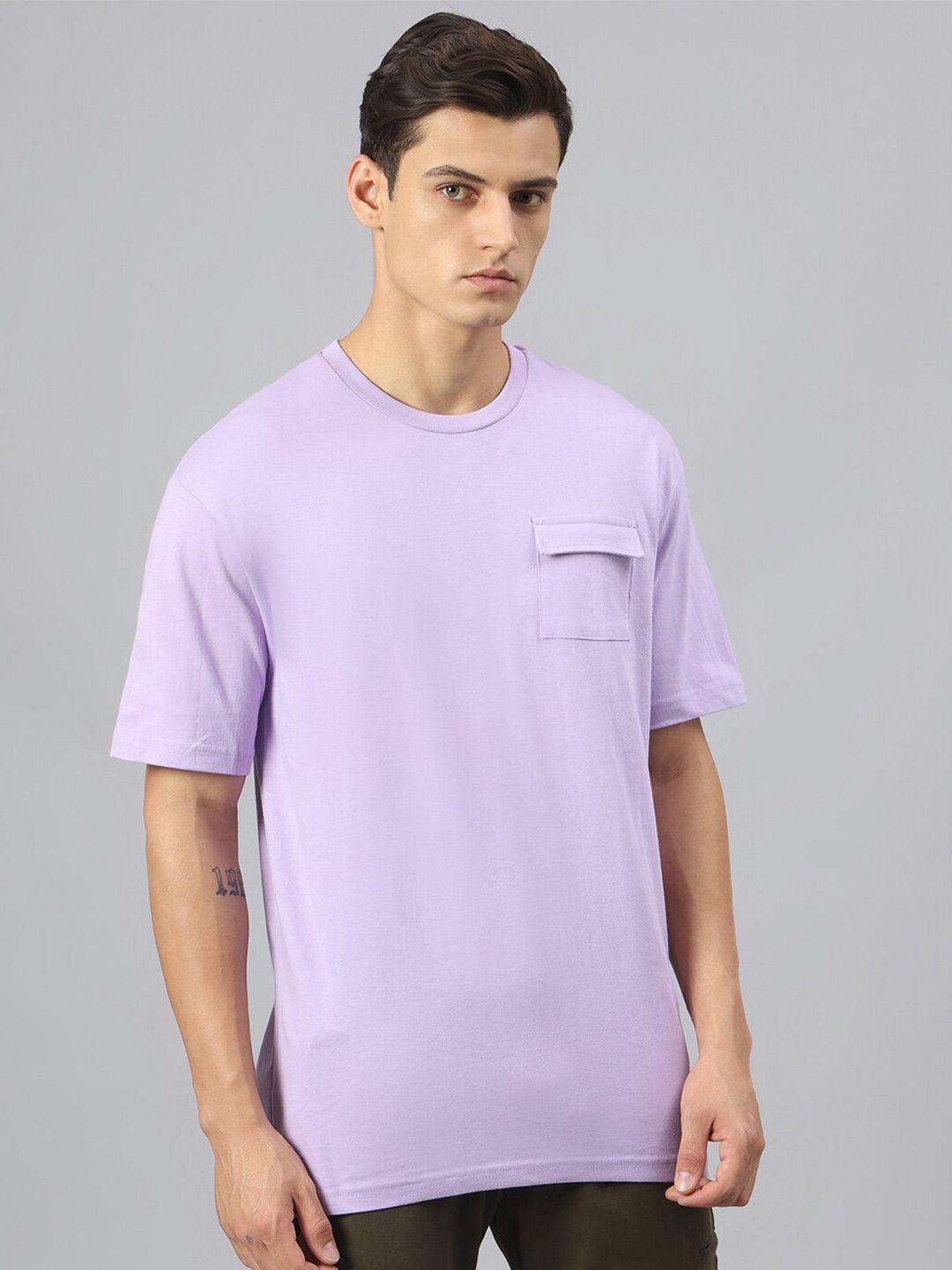 hubberholme round neck pure cotton casual relaxed fit t-shirt