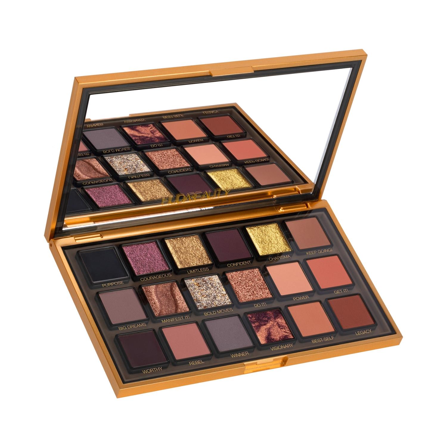 huda beauty empowered eyeshadow palette - multi-color (16.8g)