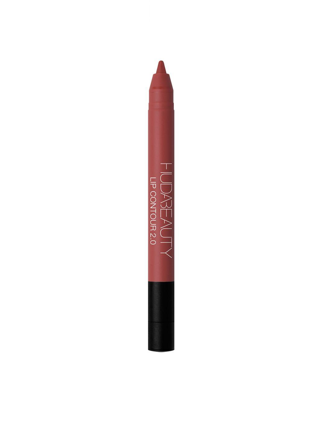 huda beauty lip contour 2.0 automatic matte mini lip pencil 0.3 g - rusty pink
